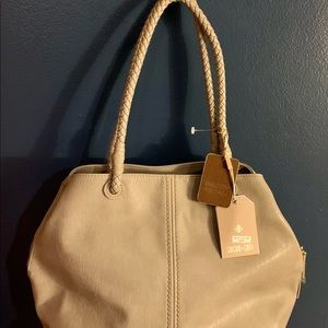 Tan Sasha and Sofi Vegan Shoulder Bag